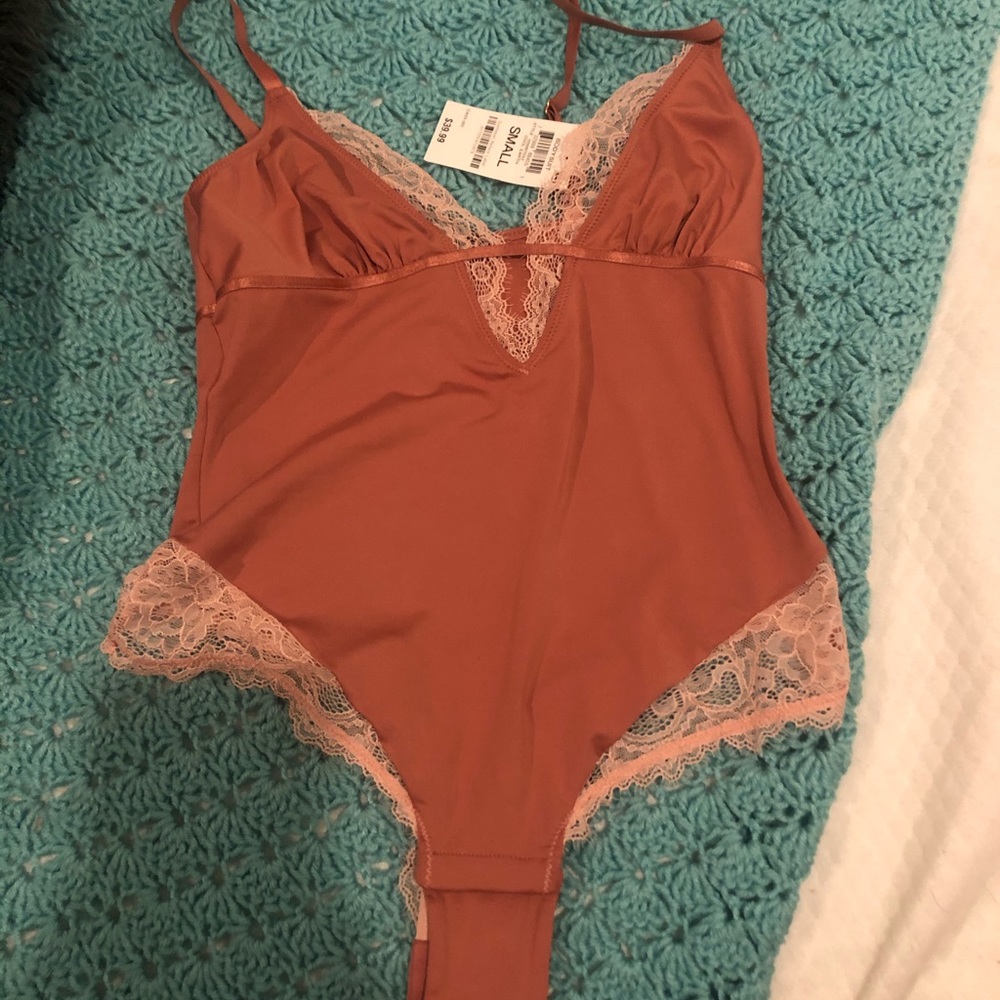 Pink lingerie set
